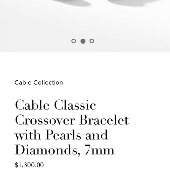 rarely used David Yurman Crossover Bracelet - Picture 4 of 4